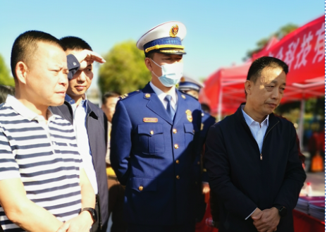 海口德韬线上技术支持有限公司参加河源市 2021 年新《安全生产法》 宣传周