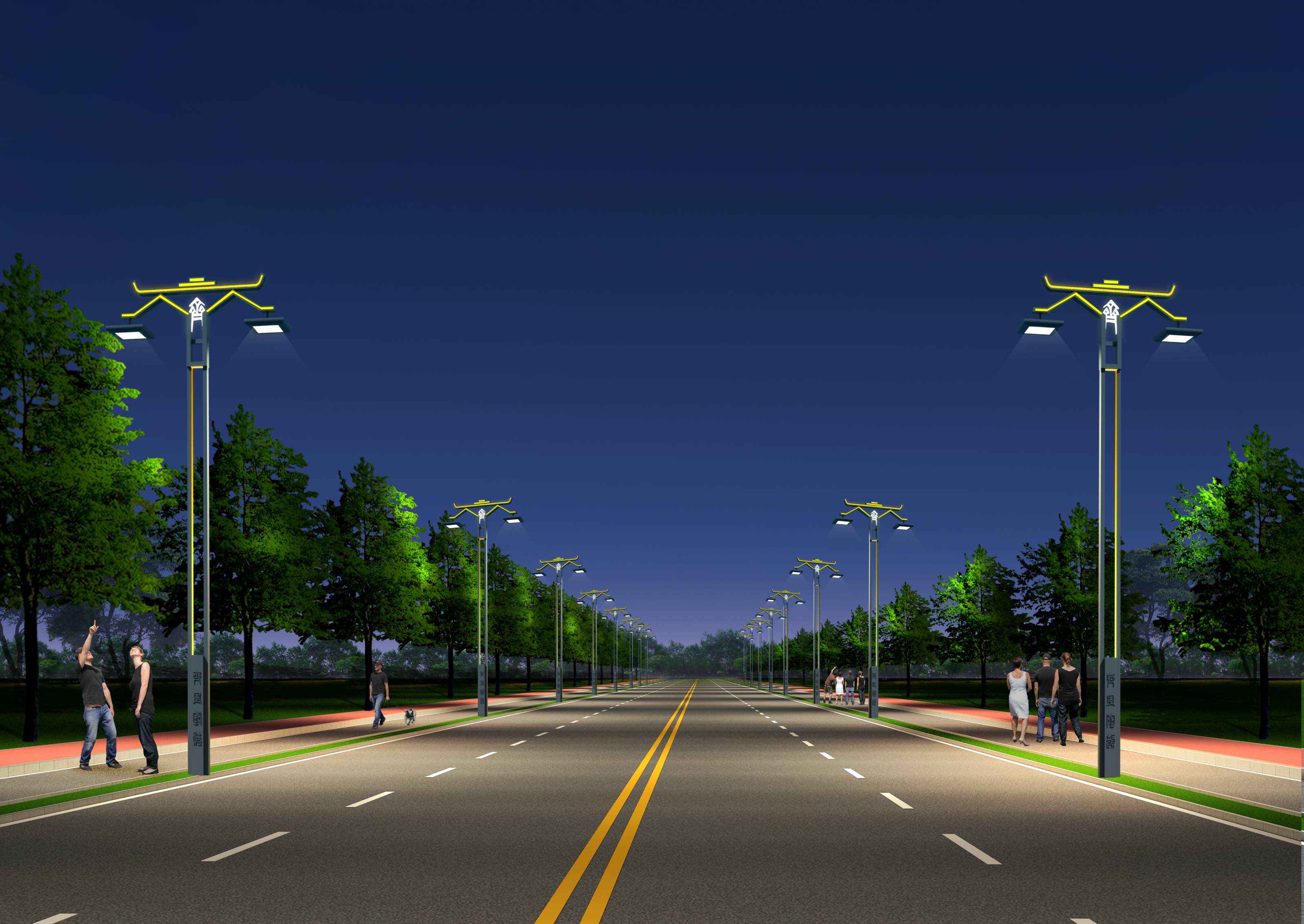 海口德韬线上技术支持有限公司智慧安全用电-路灯方案